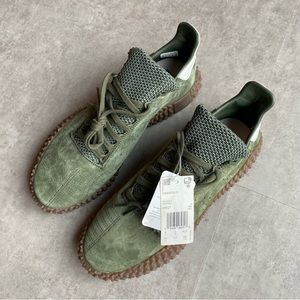 Adidas Originals Kamanda, base green-gum rubber-white, US 9.5